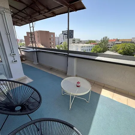 شقة Terrace View Downtown بوخارست