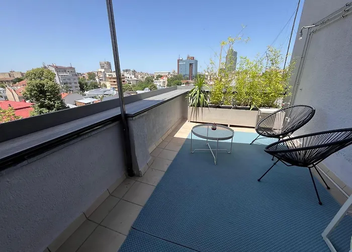 Terrace View Downtown Апартаменти Бухарест