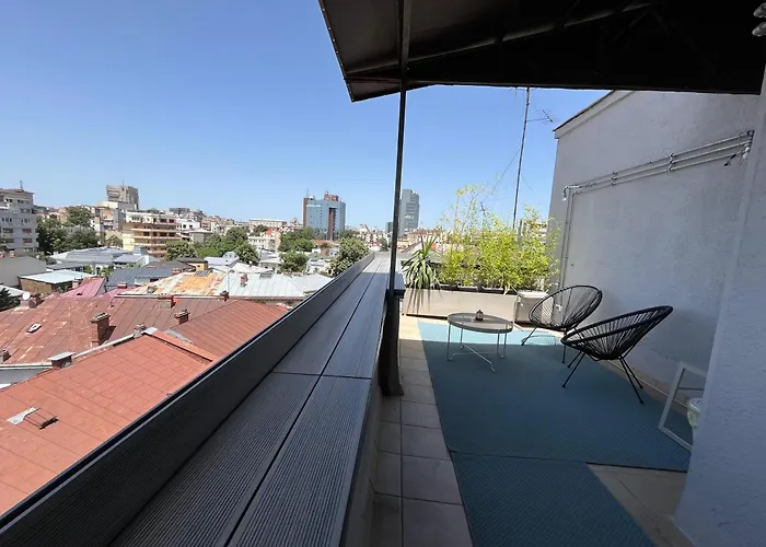 Апартаменти Terrace View Downtown Бухарест